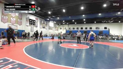 150 Boys Cons. Round 2 - Kai Adams, Helix Charter vs Brandon Kamali, Eastlake