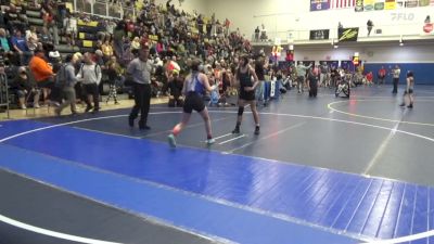 89 lbs Rr Rnd 5 - Layla Colich, Sharpsville vs Aeriella Ryer, Pine-Richland