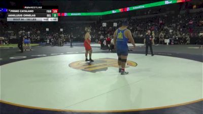 285 lbs Round Of 64 - Coby Merrill, JW North (SS) vs Jacob Ruacho, Central (CS)