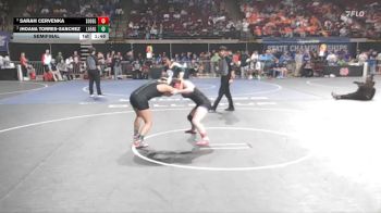 G 145 lbs Semifinal - Jhoana Torres-Sanchez, Lafayette Girls vs Sarah Cervenka, South Beauregard Girls