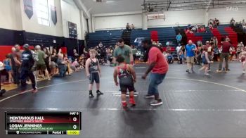 Round 2 - Logan Jennings, Mighty Warriors Wrestling Acad vs Montavious Hall, Stratford Knights Youth