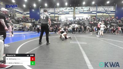 120 lbs Round Of 16 - Micah Williams, Standfast OKC vs Peyton MCELFRESH, Shelton Wrestling Academy