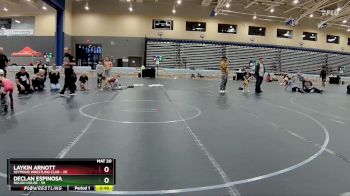 44-48 lbs Round 3 - Laykin Arnott, Seymour Wrestling Club vs Declan Espinosa, Rough House