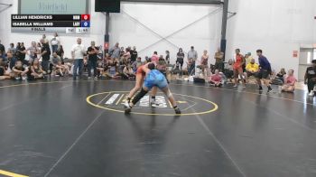 66 kg Final - Lillian Hendricks, Ohio Goons - W vs Isabella Williams, Lady Warriors United - W