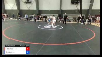 126 lbs 5th Place Match - Gavin Schaer, Oregon vs Sam Aiken, Washington