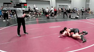 141 lbs Round 4 (6 Team) - Ethan Grooms, The Factory vs Angel Quinones Jr, MF Army
