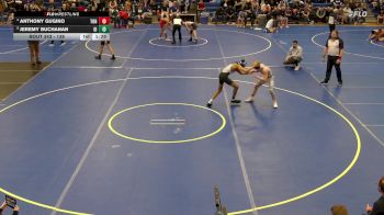 138 lbs Quarterfinal - Jeremy Buchanan, Grand Island vs Anthony Gugino, Tonawanda