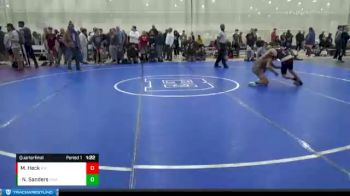 109 lbs Quarterfinal - Nicholas Sanders, Powerhouse Wrestling Academy vs Maddox Heck, King William