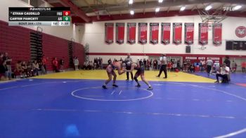 174 lbs Quarterfinal - Ethan Caudillo, Fresno City College vs Carter Fawcett, Arizona Christian