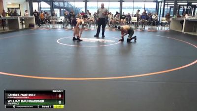 JV-17 lbs Round 2 - Samuel Martinez, Dubuque Hempstead vs William Baumgardner, Urbandale