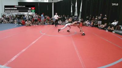 96 lbs Round 2 (6 Team) - Mason Myers, Rebellion vs Jaxon Mancuso, The Untouchables