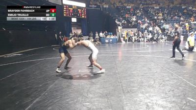 149 lbs Consi Of 32 #2 - Brayden Fahrbach, Appalachian State vs Emilio Trujillo, Northern Colorado