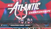 Evolution Cheer - Jackpot [2022 L1 Youth - D2 - Small] 2022 Mid-Atlantic Championship Wildwood Grand National DI/DII