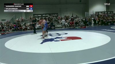 Champ. Round 2 - Alejandro Sancho, Army (WCAP) vs Dylan Straley, Southern Oregon Regional Training Center