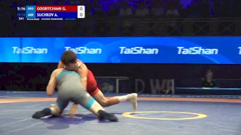 74 kg Final 3-5 - Giorgi Gogritchiani, Georgia vs Anton Suchkov, Individual Neutral Athletes