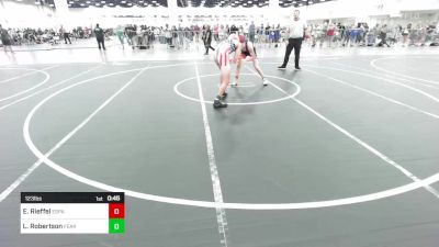 123 lbs Consi Of 8 #2 - Eddie Rieffel, Espana WC vs Liam Robertson, Fearless