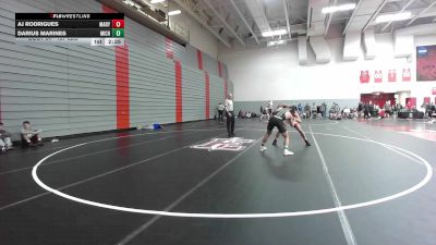 157 lbs Round Of 32 - Aj Rodrigues, Maryland - Unatt vs Darius Marines, Michigan State - Unatt