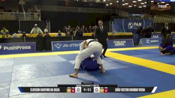 João Victor Ovando Viera vs Eldeson Santino Da Silva 2026 Pan Jiu Jitsu IBJJF Championship