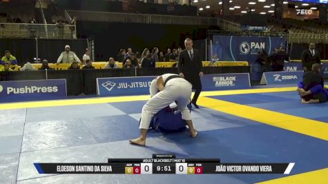 João Victor Ovando Viera vs Eldeson Santino Da Silva 2026 Pan Jiu Jitsu IBJJF Championship