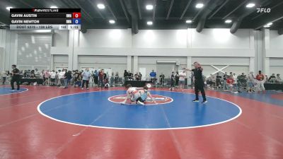 138 lbs Cons. Rd Of 16 - Gavin Austin, Roundtree Wrestling Academy vs Gavin Newton, Roundtree Wrestling Academy