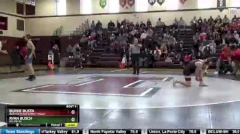 138 lbs Quarterfinal - Burke Busta, New Hampton/Turkey Valley vs Ryan Busch, BCLUW-SH