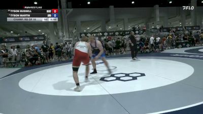 125 kg Champ. Rd Of 16 - Tyson Russell, Boilermaker RTC vs Tyson Martin, Askren Wrestling Academy