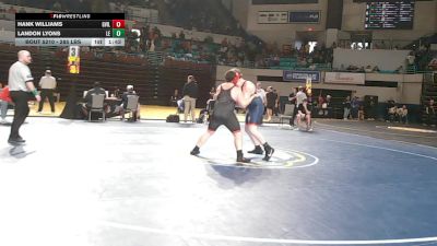 285 lbs Consi Of 8 #1 - Hank Williams, Greenville vs Landon Lyons, Lugoff-Elgin