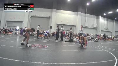 136 lbs Cons. Round 3 - Tony Williams, MBCRD Youth Wrestling Club vs Alejandro Holguin, Slate Wrestling Club