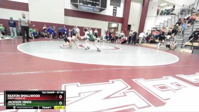 61-66 lbs Cons. Semi - Jackson Hinds, Center Grove WC vs Frank McGinley, Fighting Irish WC