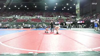 123 lbs Cons. Semi - Leimana Fandrich, DarkHorse Wrestling Club vs Jaycelynn Bowles, Touch Of Gold Wrestling Club