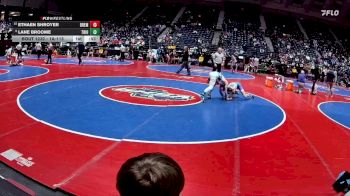 1A-113 lbs Cons. Round 2 - Ethaen Shroyer, Bremen vs Lane Broome, Trion