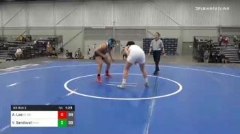 175 lbs Prelims - Angel Lee, Cowgirls Orange vs Ylyana Sandoval, Oregon Womens