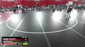 138 lbs Cons. Round 1 - Brennan Ott, Verona Area Wrestling Club Inc. vs Kayden Vannatta, Wisconsin