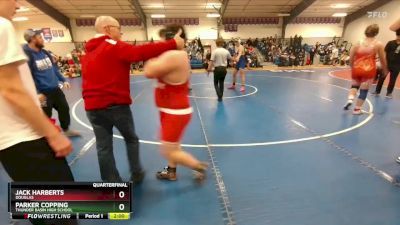 215B Quarterfinal - Parker Copping, Thunder Basin High School vs Jack Harberts, Douglas