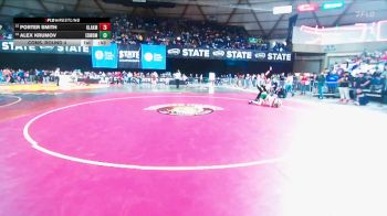 Boys 3A 113 lbs Cons. Round 4 - Porter Smith, Kentlake vs Alex Krumov, Edmonds-Woodway