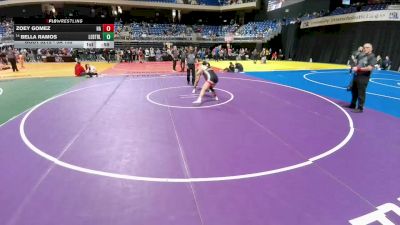 5A 132 lbs Cons. Round 2 - Bella Ramos, Frisco Lebanon Trail vs Zoey Gomez, El Paso Hanks