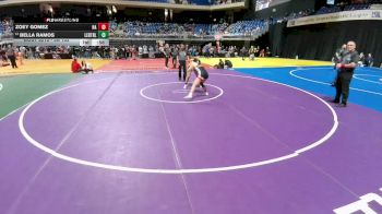 5A 132 lbs Cons. Round 2 - Bella Ramos, Frisco Lebanon Trail vs Zoey Gomez, El Paso Hanks