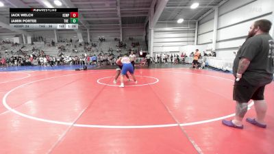 220 lbs Rr Rnd 3 - Jack Welch, Kempsville Wrestling Club vs Jamin Portee, The Fort Hammers Maroon