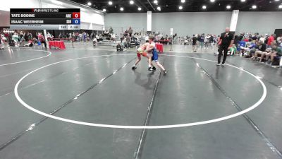 126 lbs Tate Bodine, Arizona vs Isaac Weerheim, South Dakota Blue