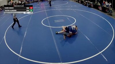 113 lbs Semis & 1st Wrestleback (8 Team) - Kade Gieck, York vs Taiten Almond, Bennington