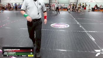 72 lbs Round 1 (6 Team) - Cameron Bartlow, Team Palmetto vs Joey Ehrhart, Florida Scorpions