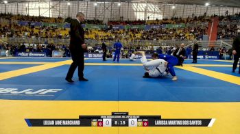 Larissa Martins Dos Santos vs Lillian Jane Marchand 2026 Brasileiro Jiu-Jitsu IBJJF
