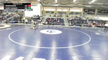 184 lbs Quarterfinal - Avery Canzano, Oswego State vs Joseph Baker, Castleton