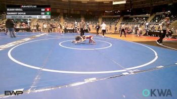 61 lbs Consi Of 4 - Elijah Kroll, Raw Wrestling Club vs Garrett Doyle, Cowboy Wrestling Club