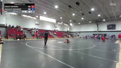 105 lbs Round 1 (12 Team) - Hailey Estrada, WTC vs Madalyn Riedinger, Rough Riders