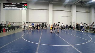 126 lbs Champ. Round 1 - Kenna McCauley, Utah vs Madeline Halligan, Utah