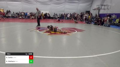 78 lbs Quarterfinal - Sawyer Cotto, Loysville vs Aiden Wallace, Falling Waters