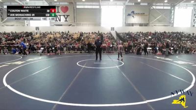 94 lbs 3rd Place Match - Joe Monachino Jr, Greece Storm Wrestling vs Colton Waite, Xtreme Wrestling