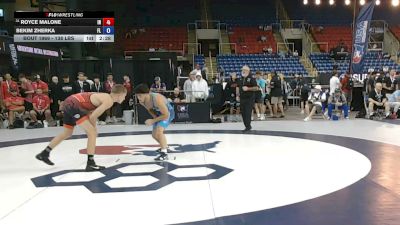 138 lbs Cons. Rd Of 64 - Royce Malone, Indiana vs Bekim Zherka, Florida