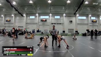 84 lbs Round 9 (10 Team) - Karter Holmes, OMP vs Ayden Unger, Lake WC